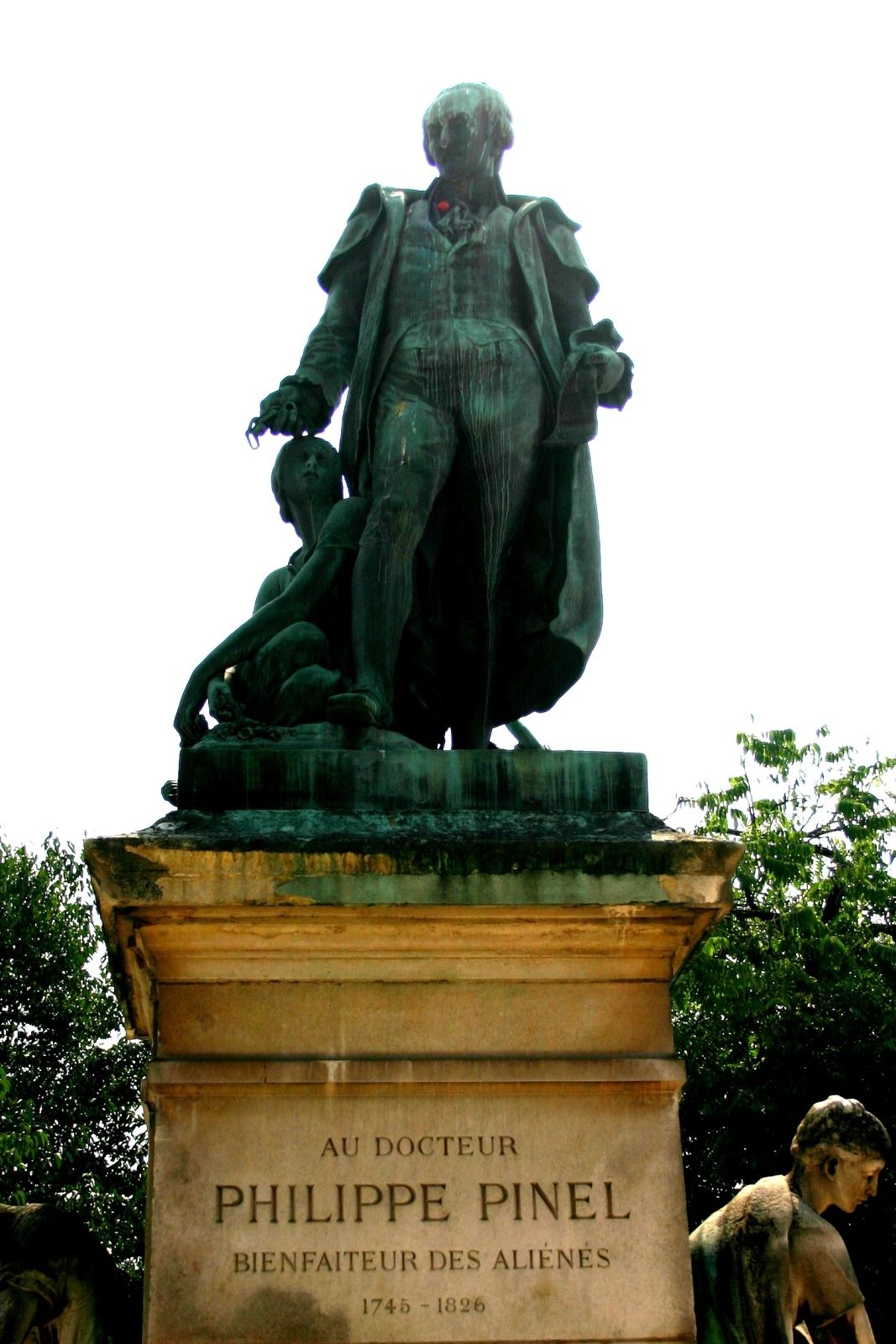 Philippe Pinel's monument, Hopital de la Salpetriere, Paris - 03.JPG